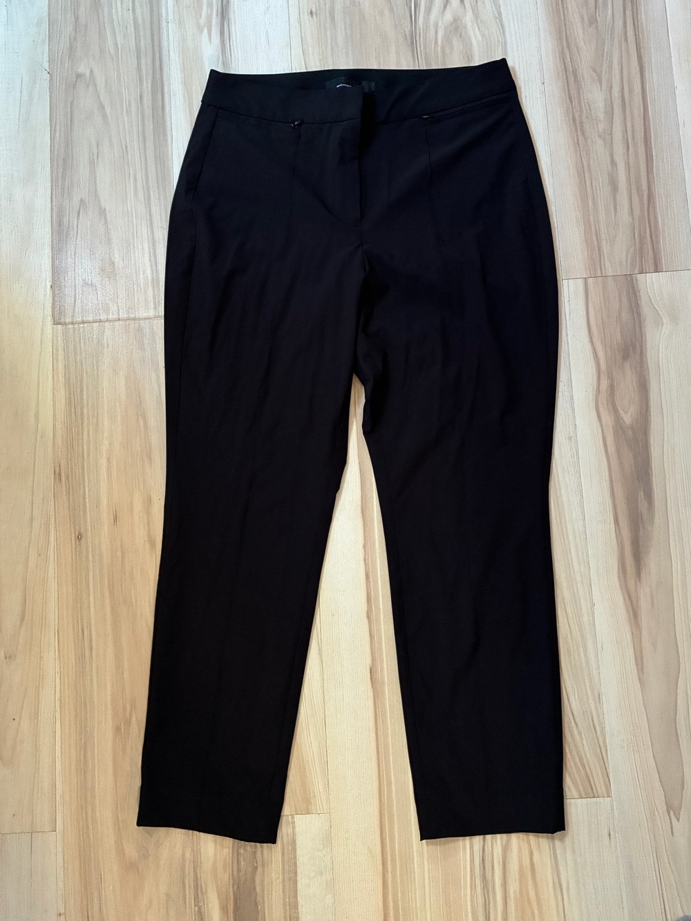 White House Black Market Black Straight-Leg Dress Pants